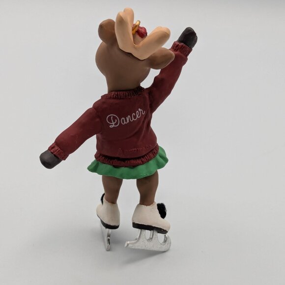 Hallmark Keepsake Reindeer Champs Dancer 1987, 2nd in the Reindeer Champs Series - Picture 5 of 11